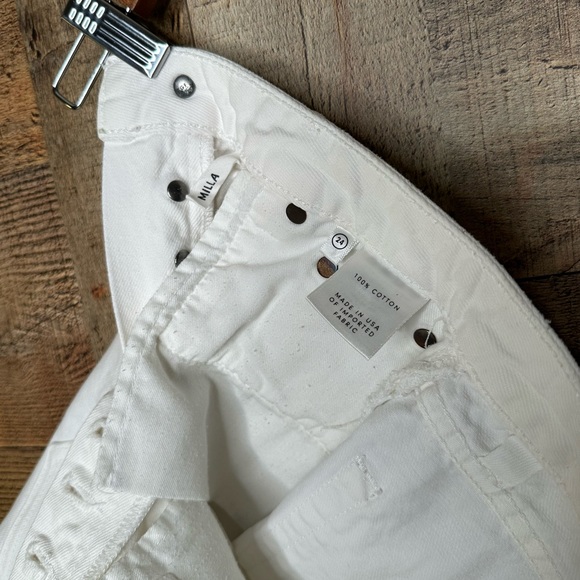 GRLFRND Milla Denim Mini white 24 - Picture 9 of 12